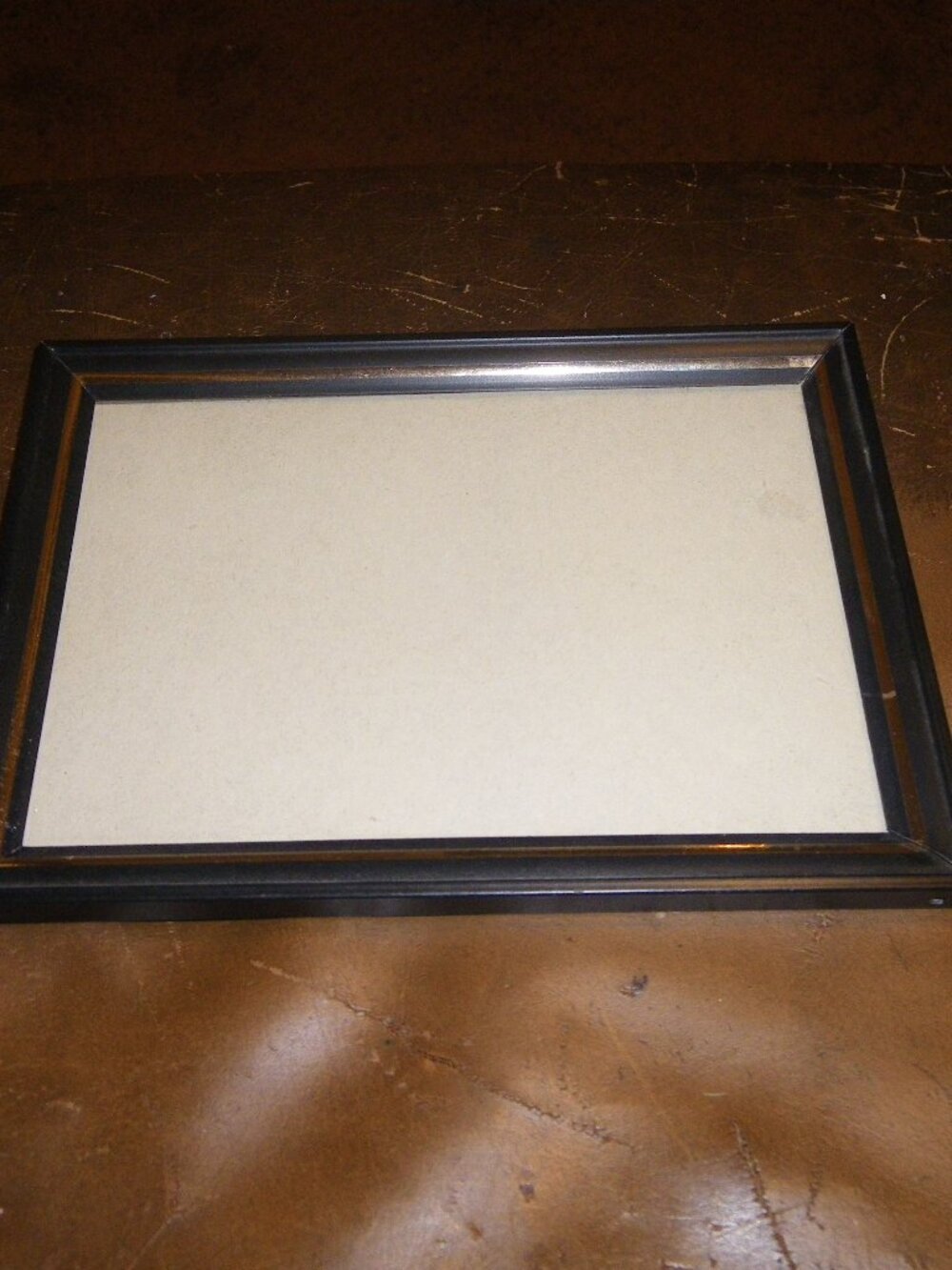 Vintage Minimalist Metal Frame For 5” x 7” Photograph